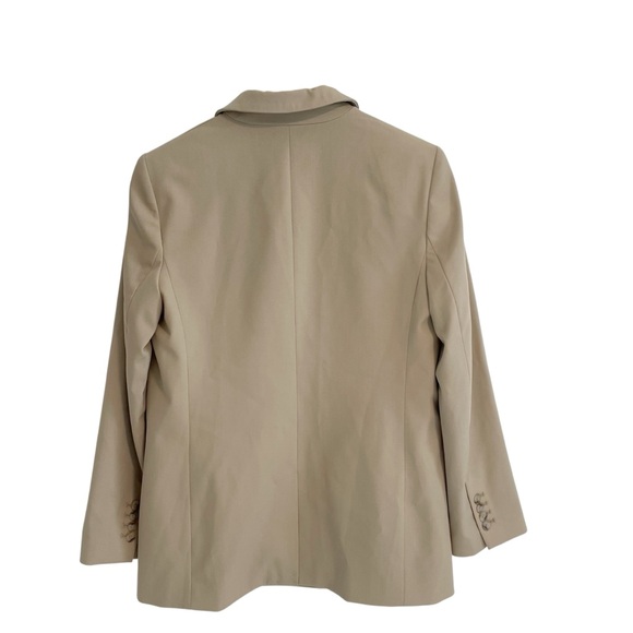 Banana Republic Beige Double-Breasted Blazer - Picture 8 of 15